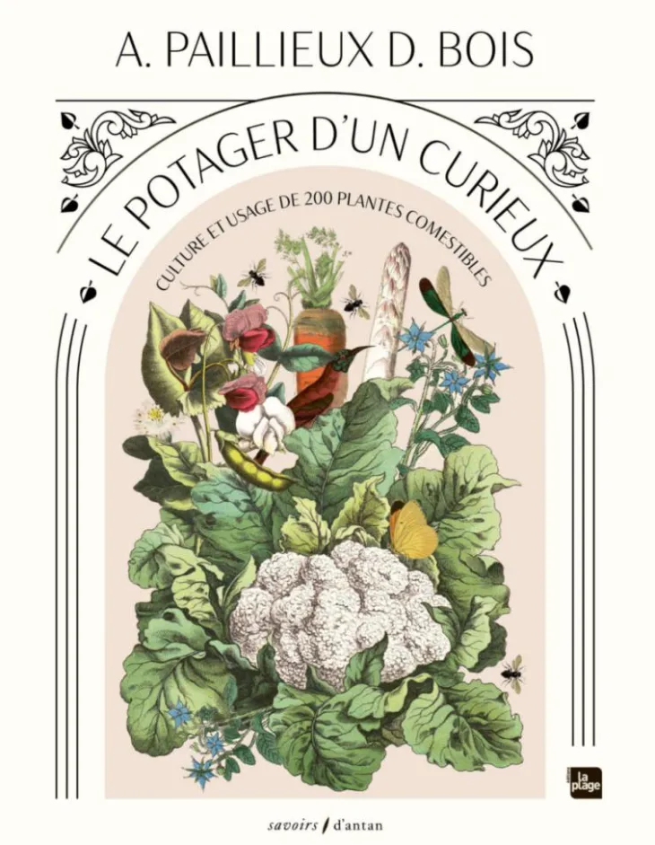 Livre "Le potager d'un curieux" Éditions La Plage