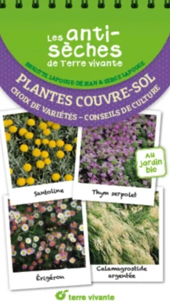 Livre "Les antisèches : Plantes couvre-sols" Éditions Terre Vivante