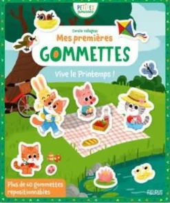 Livre "Mes premières gommettes - Vive le printemps ! Éditions Fleurus