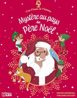 Livre Mystère au pays du Père Noël - Dès 3 ans - 24 pages