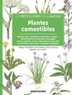 Livre Plantes comestibles aux Éditions Salamandre - 72 pages