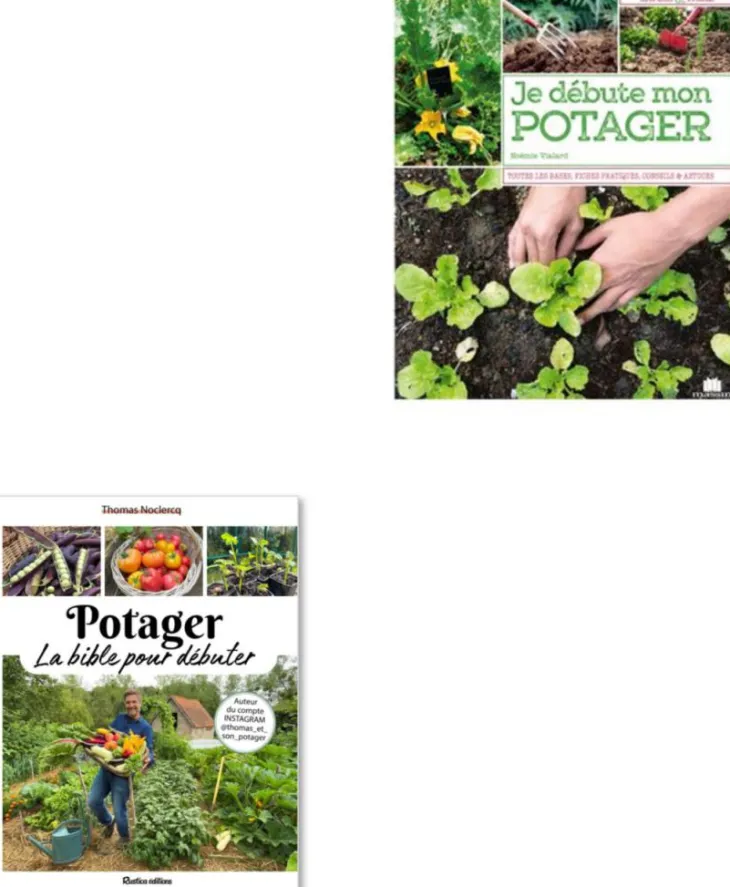 Livre "Potager, la bible pour débuter" Éditions Rustica