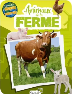 Livre pour enfants animaux de la ferme