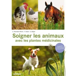 Livre Soigner les animaux avec les plantes médicinales éditions Ulmer - 248 pages
