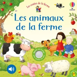 Livre sonore pour enfants Les animaux de la ferme Les contes de la ferme éditions Lito