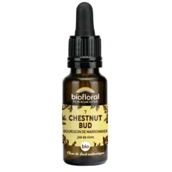 Élixir n°7 Biofloral de bourgeon de marronnier en flacon de 20 ml