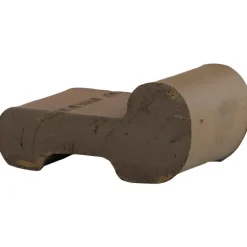 Lot de 3 pieds pour pots moka en terre cuite L8 x l4