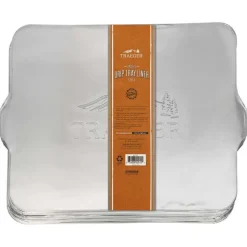 Lot de 5 plaques pour barbecue coloris gris en aluminium Traeger