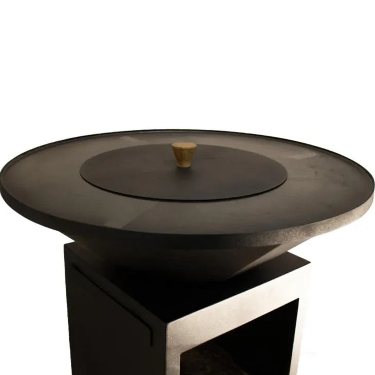 L'Étouffoir noir en acier OYAT - Ø 47 cm