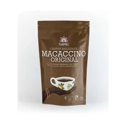 Macaccino bio en paquet marron de 250 g