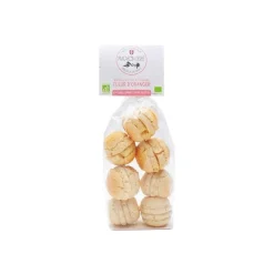 Macarons bio à la fleur d’oranger Biscuit bio des Savoie - 150 g