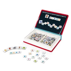 Magnetibook rouge Alphabet français – 3 à 8 ans