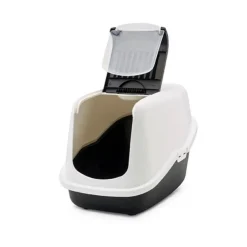 Maison de toilette Nestor Savic blanc noir