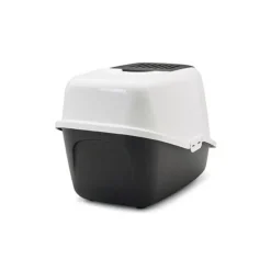 Maison de toilette Nestor Savic blanc noir