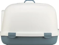 Maison de toilette pour chat coloris bleu Trixie Primo - Taille XXL 56 x 47 x 71 cm