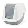 Maison de toilette pour chat Nestor Giant coloris blanc en plastique