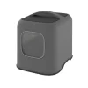 Maison de toilette pour chat coloris anthracite Rhoto Biala - 44,3 x 39,50 x 51 cm