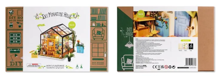 Maison miniature à construire Cathy’s Flower House Rolife - H 27,7 cm