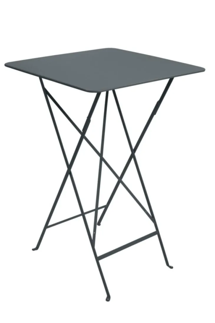 Mange debout Bistro coloris gris en acier Fermob - 71 x 71 x 105 cm