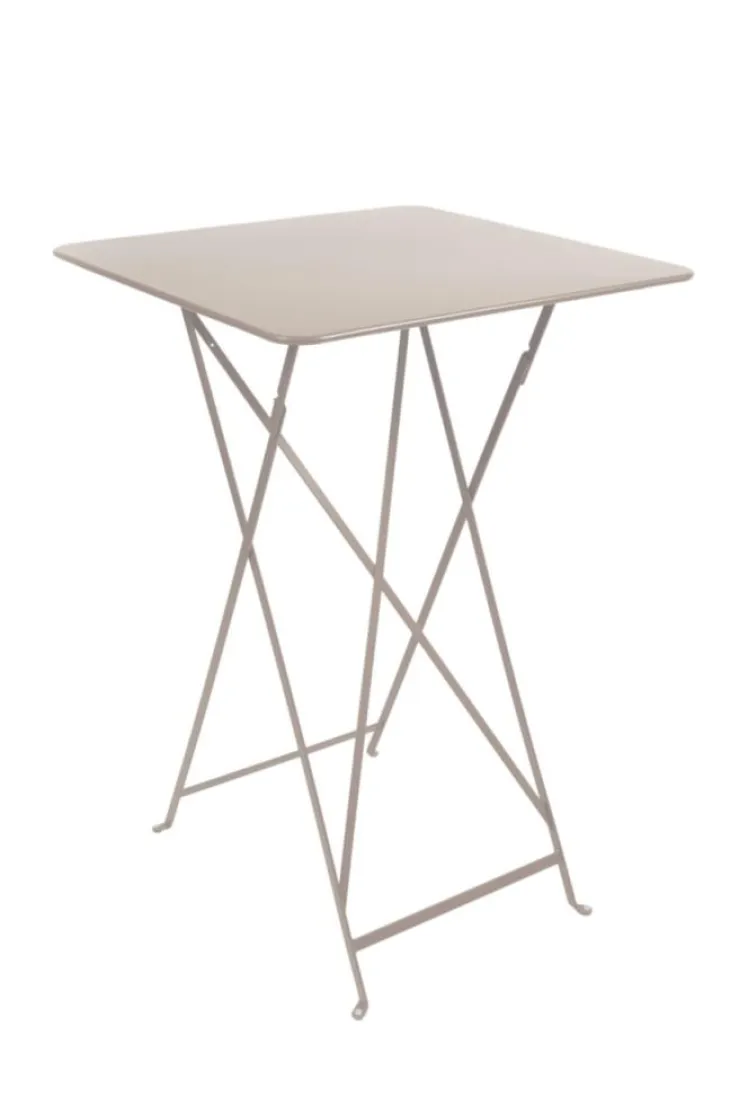 Mange debout Bistro coloris orange en acier Fermob - 71 x 71 x 105 cm