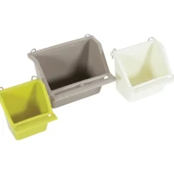 Mangeoire pour oiseau taille M coloris assortis 9x7x7,5 cm