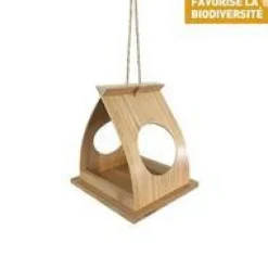 Mangeoire strück en bambou 15 x 18 x 16 cm