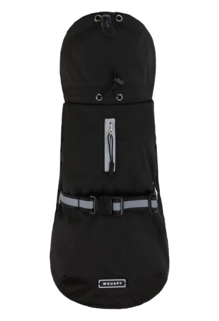 Manteau pour chien coloris noir Wouapy All Seasons - Taille 60