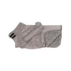 Manteau ultra absorbant pour chien coloris gris Scruffs Noodle - Taille S