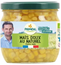 Maïs doux bio de France en pot de 370 ml