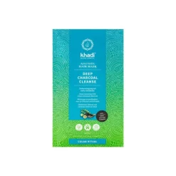 Masque capillaire ayurvédique Khadi Deep Charcoal Cleanse - 50 g