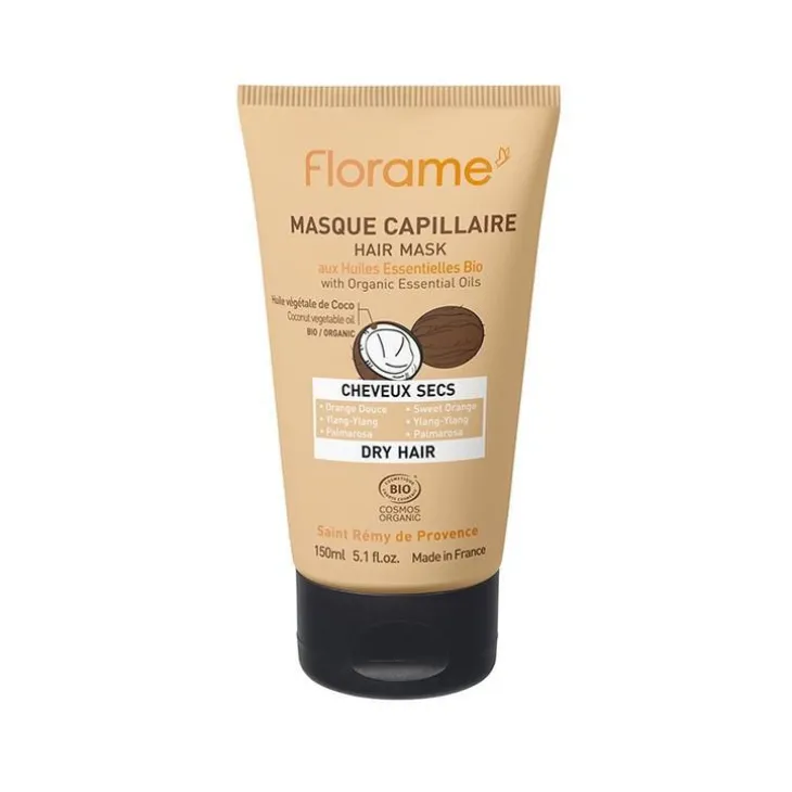 Masque cheveux secs Florame - 150 ml