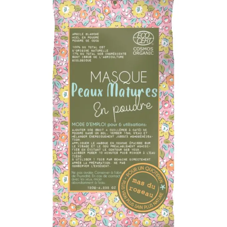 Masque en poudre peaux matures Mas du Roseau