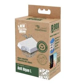 Masse filtrante pour aquarium coloris blanc Aquatlantis B-Box anti-algues - Taille L