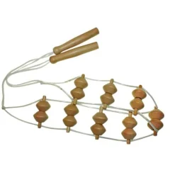 Masseur pour le dos coloris beige en bois