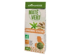 Maté vert sauvage gingembre verveine bio Aromandise - 100 g
