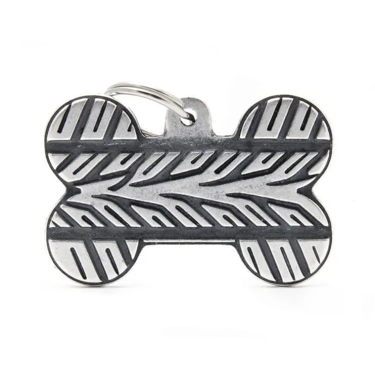 Médaille bronx os XXL style pneu