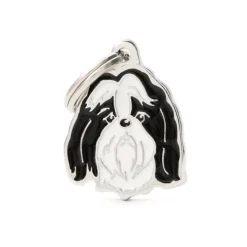 Médaille friends pour shih tsu en métal