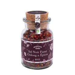 Melange sel noir d'hawai et Thé oolong bio Provence d’Antan - 60 g