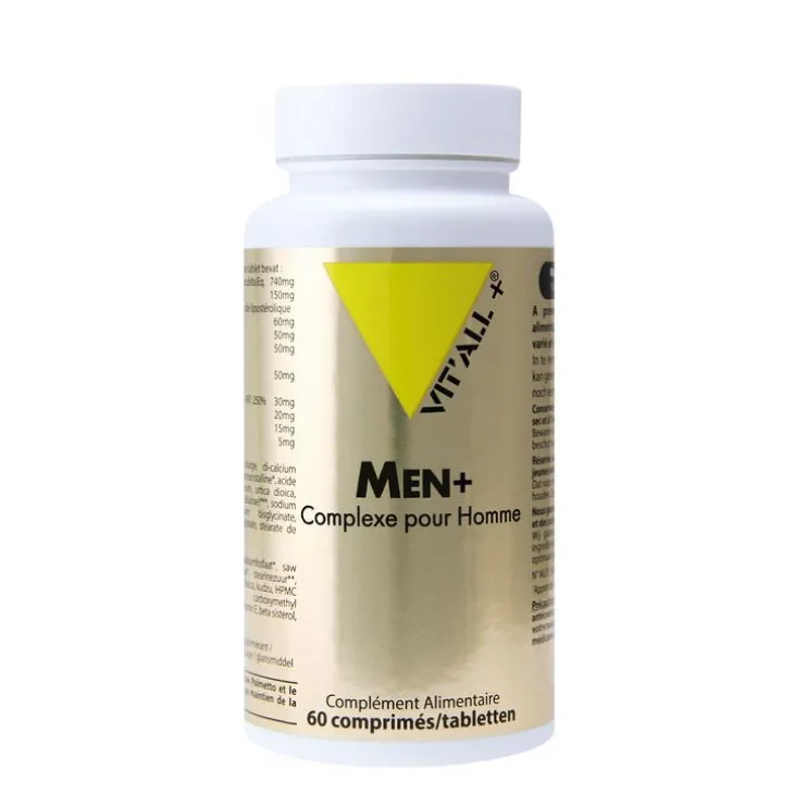 Men + vit’all + en format de 60 comprimés