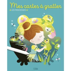 Mes Cartes à Gratter- Les Princesses Mon Bloc Magique 5 ans Éditions Lito