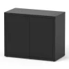 Meuble pour aquarium en bois coloris noir 2 portes Aquatlantis Sublime Ultra 100 - 100 x 50 x 83 cm