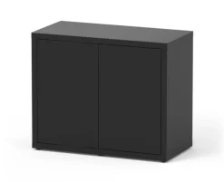 Meuble pour aquarium en bois coloris noir 2 portes Aquatlantis Sublime Ultra 100 - 100 x 50 x 83 cm