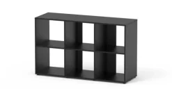 Meuble pour aquarium en bois coloris noir Aquatlantis Prestige 120 - 120 x 40 x 73 cm