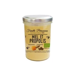 Miel crémeux aux extraits de propolis bio - 250 g