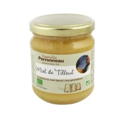 Miel de tilleul bio en pot de 250 g