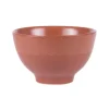 Mini bol Vesuvio coloris orange en grès - Ø 9,5 cm