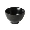 Mini bol Vesuvio coloris noir en grès - Ø 9,5 cm