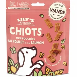 Mini bouchées au poulet et saumon friandise pour chien Lily’s Kitchen - 70 g