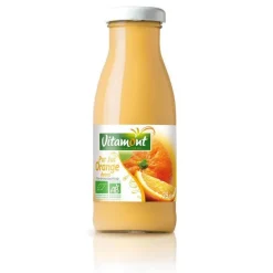 Mini bouteille orange bio Vitamont - 25 cl