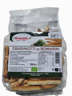Mini gressin rubata romarin bio Il Granaio - 200 g